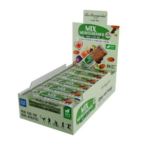 24 Barritas Energéticas Higos y Mix Mediterraneo 40gr.