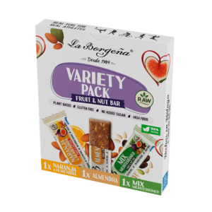 3 Barritas Energéticas Variery Pack 3 sabores 40gr.
