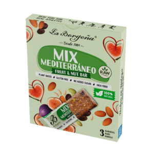 3 Barritas Energéticas Higos y Mix Mediterraneo 40gr.