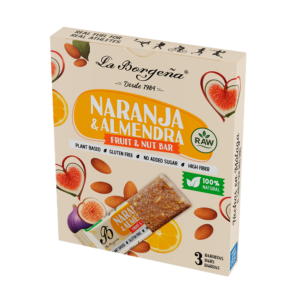 3 Barritas Energéticas Higos, Naranja & Almendras 40gr.